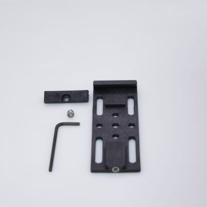 Safe Click frame-free license plate holder