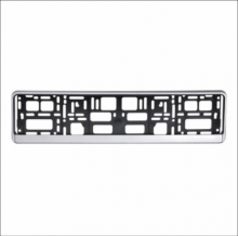 License plate frame Black-grey