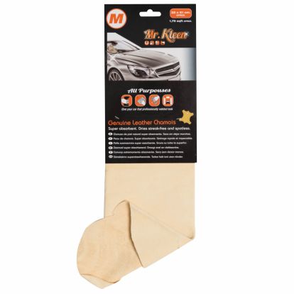 GENUINE LEATHER CHAMOIS   ”M”   32x51CM