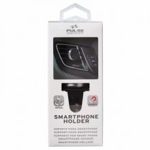 MAGNETIC PHONE HOLDER WITH AIR VENT CLIP SILVER
