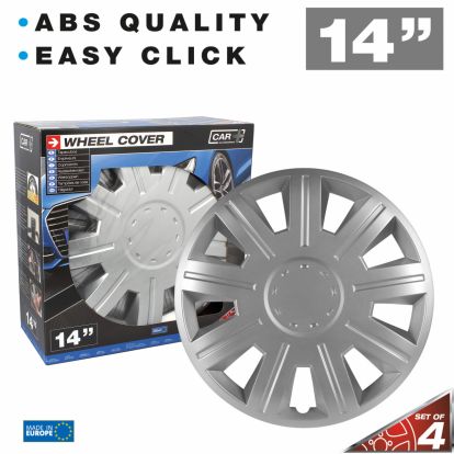 wheel trims 14” dakota silver