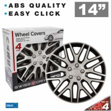 VNJ8514 SET RATKAPA ”DELAVARE” 14” SILVER/BLACK