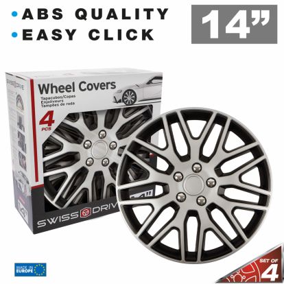 VNJ8514 SET RATKAPA ”DELAVARE” 14” SILVER/BLACK