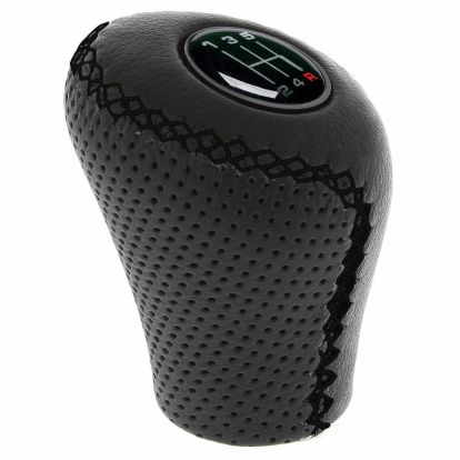 GEAR KNOB ”GEAR BOX” BLACK/BLACK W/LIFT-UP REVERSE