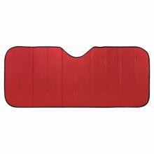 FRONT SUNSHADE ”MATT” L 145x70 CM RED