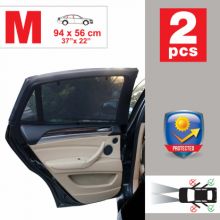 SIDE WINDOW SUNSHADE NET SIZE M 54x95 CM 2PC