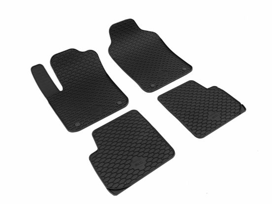rubber mat compatible for Fiat 500, 2007>2015, 2015> / Fiat 500C, 2009>2015, 2015> / Fiat 500 Hybrid, 2020>