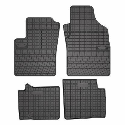 rubber mat compatible for Fiat 500, Hybrid, 2020>