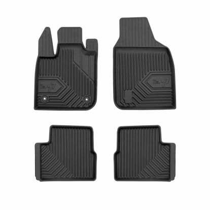 3D mats for interior compatible for Fiat 500e, Electric, 2020>