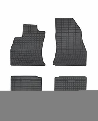 rubber mat compatible for Fiat 500L, 2012>2022