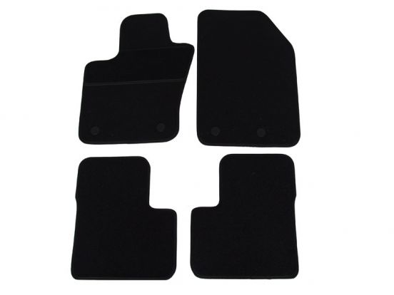interior textile mats compatible for Fiat 500X, 2014>2024