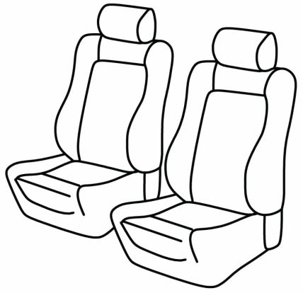 presvlake za sjedala odgovaraju za Fiat Barchetta, 1995>2005 - 3 vrata