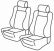 presvlake za sjedala odgovaraju za Fiat Barchetta, 1995>2005 - 3 vrata-1