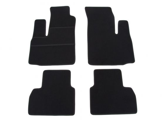 interior textile mats compatible for Fiat Doblo 1, 2001>2009, 2 rows