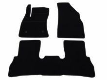 interior textile mats for Fiat Doblo 2 /MAXI, 2009>2022, 2 rows