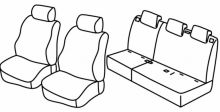 presvlake za sjedala za Fiat Doblo 2/ Opel Combo, 2009>2015, 2015> / 2012>