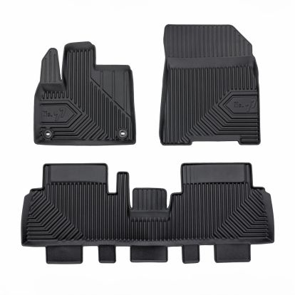 3D mats for interior compatible for Fiat E-Doblo, 2022> / Peugeot e-Rifter, 2021>