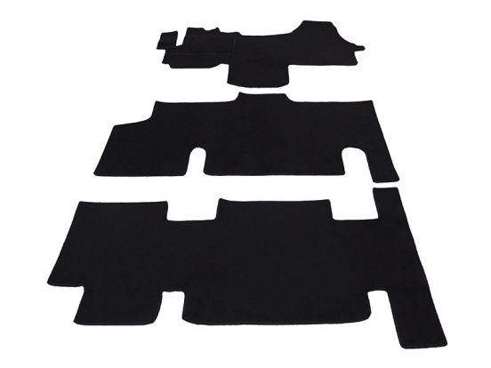 interior textile mats compatible for Fiat Ducato 3 , 2006>, 3 rows