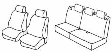 presvlake za sjedala za Fiat Grande Punto / Punto Evo / Punto, 2006>2018 - 5 vrata