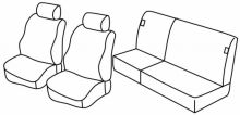 seat covers for Fiat Punto, 1993>1999 - 5 door