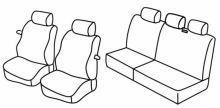 seat covers for Fiat Punto, 2000>2001 - 3 door