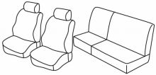 seat covers for Fiat Punto, 2000>2001 - 5 door