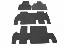 tekstilni tepih za unutrašnjost za Fiat Scudo 2, 2007>2017, 3 reda