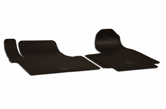 rubber mat compatible for Renault Trafic, 2014> / Opel Vivaro, 2014> / Fiat Talento, 2016> / Mitsubishi Express, 2014> / NIssan NV300, 2014>2021 / NIssan Primastar, 2021> - 1st row