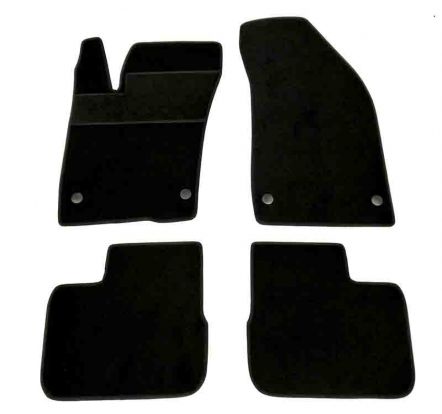 interior textile mats compatible for Fiat Tipo, 2016>2023, 4 doors