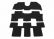 interior textile mats compatible for Fiat Ulysse, 2002>2010, 3 rows-1
