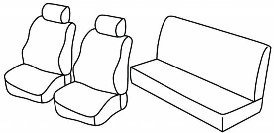 seat covers compatible for Fiat Uno, 1983>1995