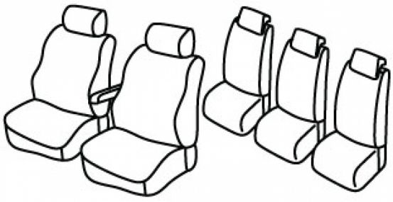 presvlake za sjedala odgovaraju za Ford C-Max, 2003>2007