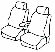seat covers for Ford Connect, 2018>2022, 2022> - Transit