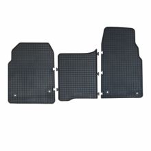 rubber mat for Ford Transit Custom, 2023> / VW T7 transporter, 2024> - only first row, 1+2