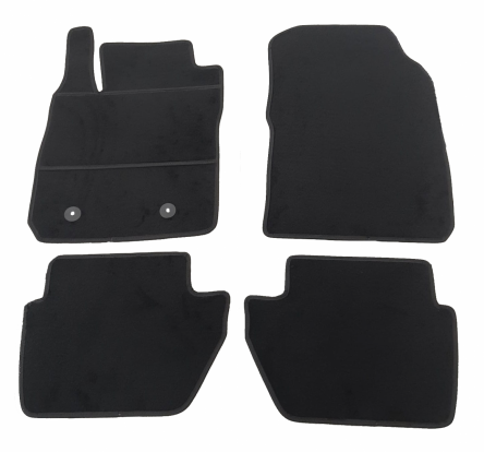 interior textile mats compatible for Ford EcoSport, 2017>2022
