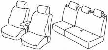 presvlake za sjedala za Ford EcoSport, 2017> - Lounge, Active - 5 vrata