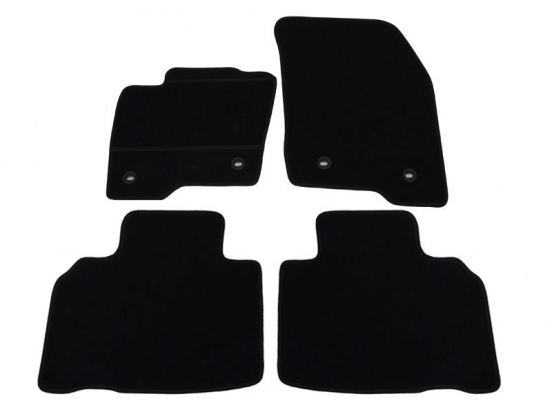 interior textile mats compatible for Ford Edge, 2016>2024