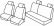seat covers compatible for Ford Escort, 1995>2000 - 6 - 5 door-1