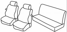 seat covers for Ford Fiesta, 1995>2002 - 3 door