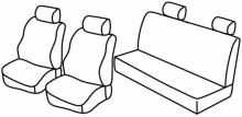 seat covers for Ford Fiesta, 1996>2002 - facelift 1996 - 5 door