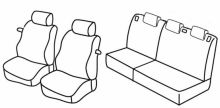 seat covers for Ford Fiesta, 2002>2008 - 3 door