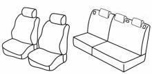 seat covers for Ford Fiesta, 2002>2008 - 5 door