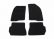 tekstilni tepih za unutrašnjost odgovara za Ford Fiesta 6, 2001>2004-1