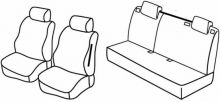seat covers for Ford Fiesta, 2008>2017 - 5 door