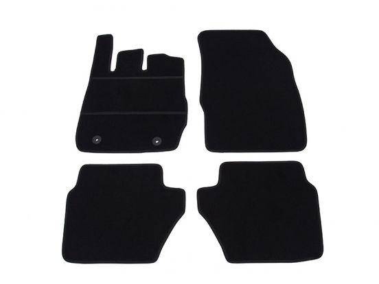 interior textile mats compatible for Ford Fiesta 7, 2008>2011