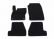 interior textile mats compatible for Ford Focus 3, 2011>2014-1
