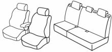presvlake za sjedala za Ford Focus 3, 2011>2018 - 4 vrata