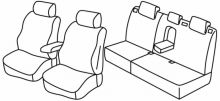 presvlake za sjedala za Ford Focus 3, 2011>2018 - 5 vrata