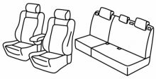 presvlake za sjedala za Ford Focus 3, 2011>2018 - Trend sport - 5 vrata