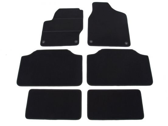 interior textile mats compatible for Ford Galaxy, 1995>2006, 3 rows
